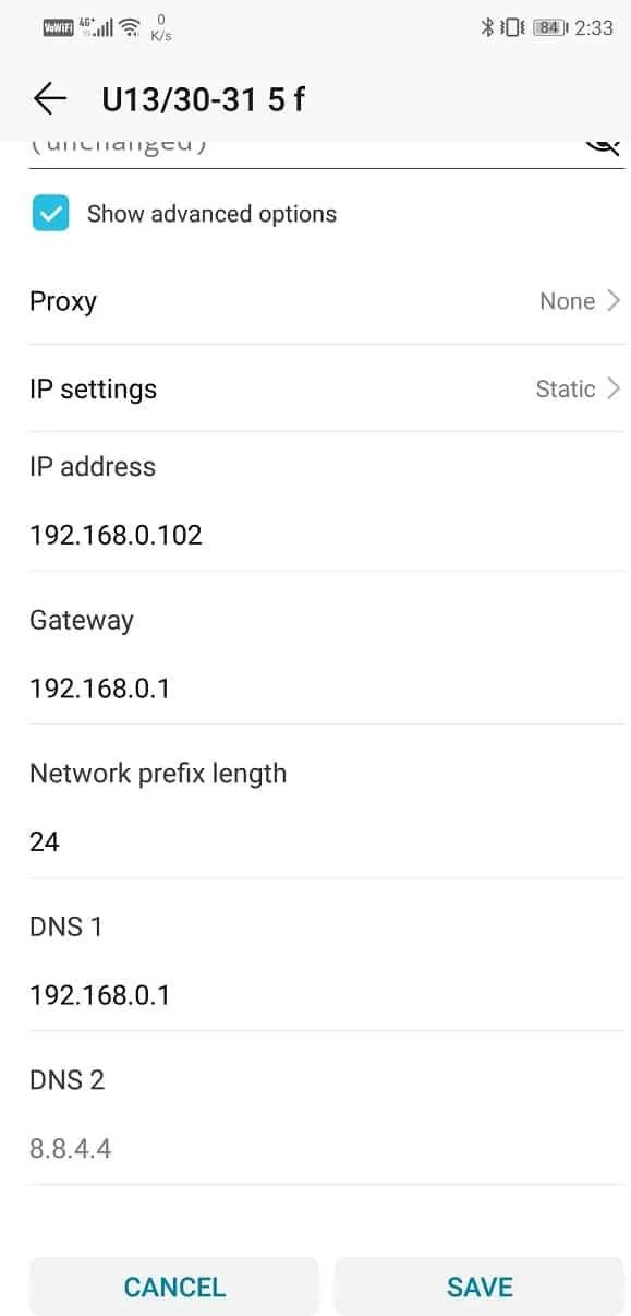 Androidでインターネットが利用できない可能性があるエラーを修正する