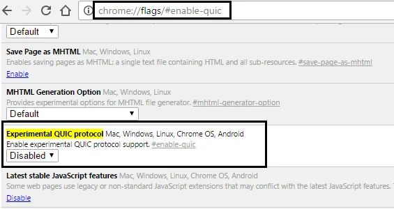 Fix Error 107 (net::ERR_SSL_PROTOCOL_ERROR)
