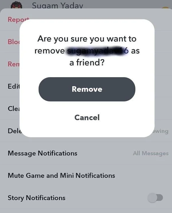 Cara Memadam Rakan di Snapchat dengan Cepat