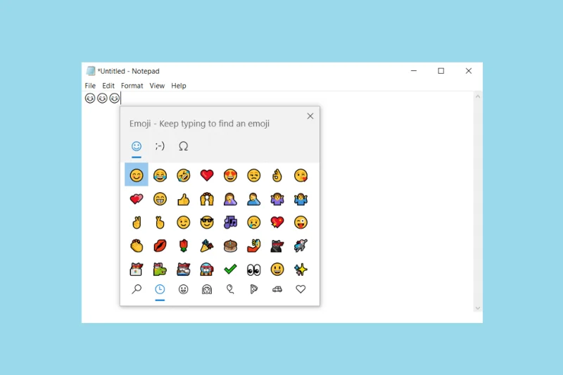 如何在 Windows 10 上使用表情符號