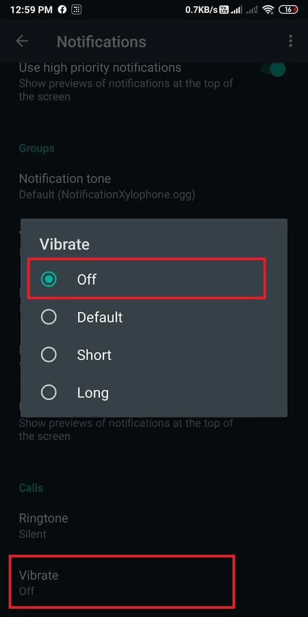 AndroidでWhatsappの通話をミュートする方法は？