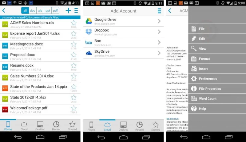 あなたの生産性を高めるためのAndroid用の10の最高のOfficeアプリ