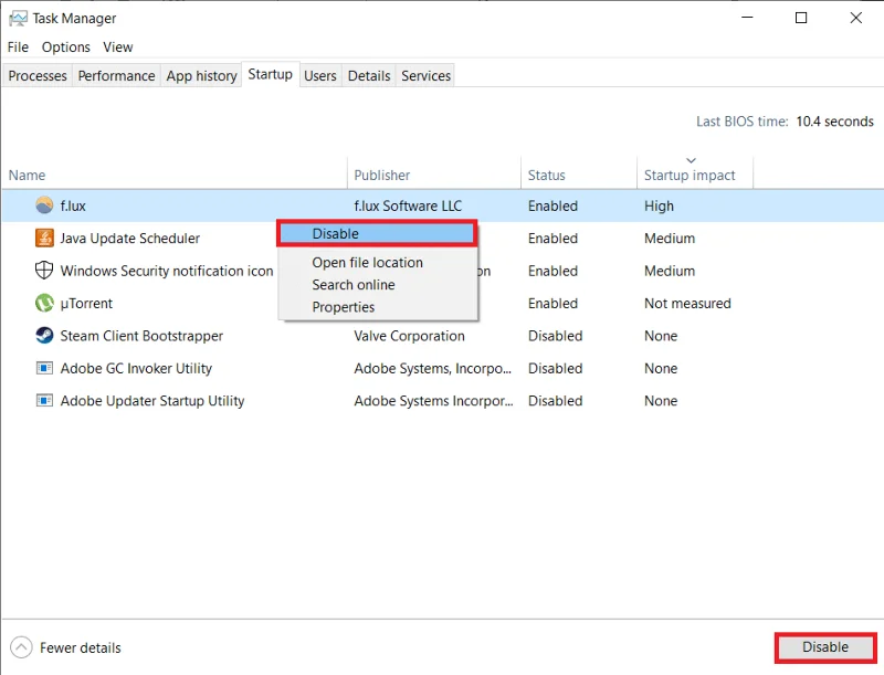 Windows 10コンピューターのRAMを解放するにはどうすればよいですか？