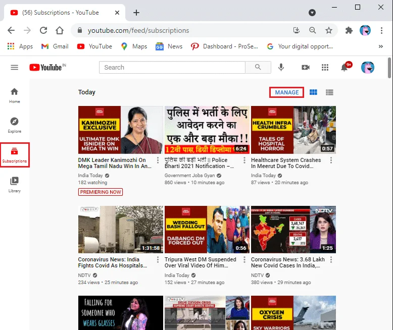 如何一次批量取消訂閱 YouTube 頻道