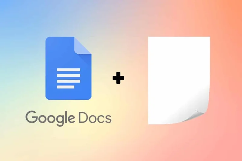 Een pagina toevoegen in Google Documenten