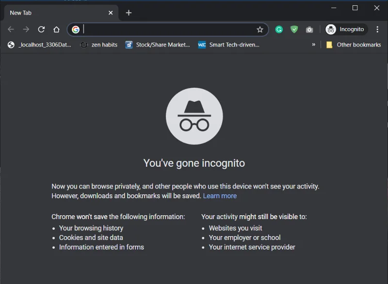 Hoe de incognitomodus in Google Chrome uitschakelen?