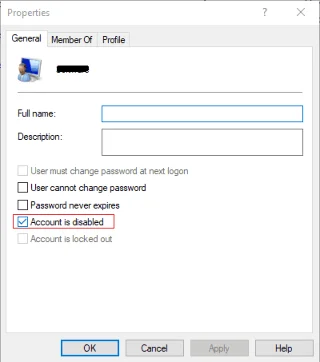 在 Windows 10 中啟用或禁用用戶帳戶