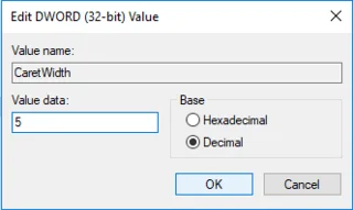 3 طرق لتغيير ثخانة المؤشر في نظام التشغيل Windows 10