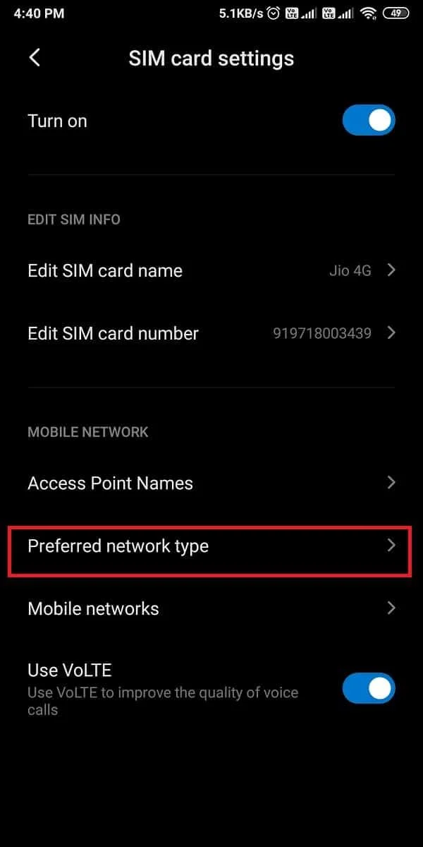 如何檢查您的手機是否支持 4G Volte？