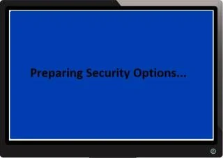 Windows 10 repareren vastgelopen bij het voorbereiden van beveiligingsopties