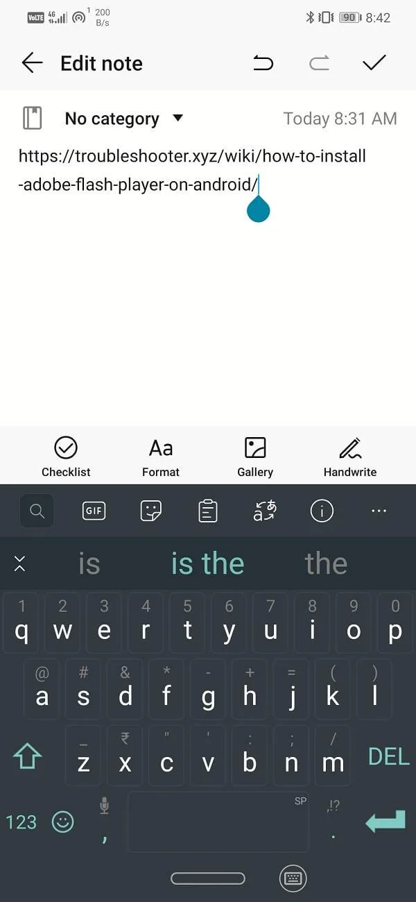 Androidでコピーアンドペーストを使用する方法