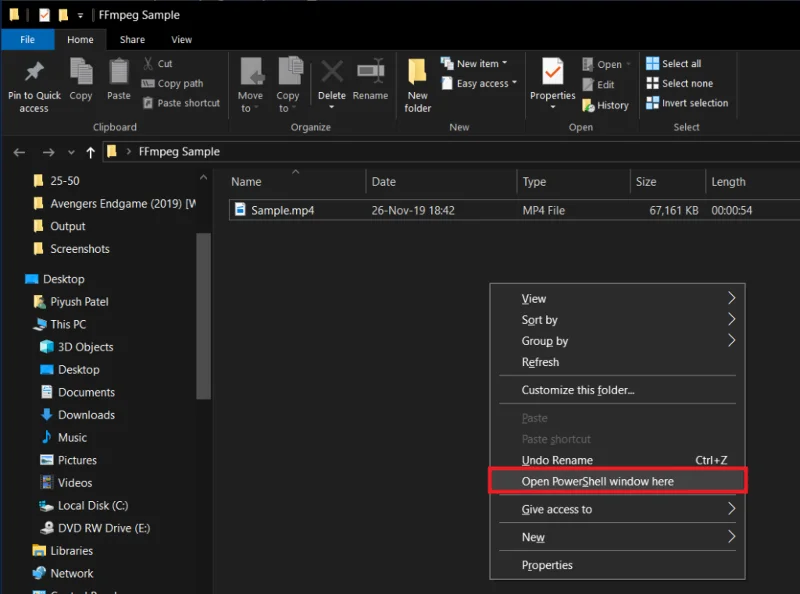 Stapsgewijze handleiding om FFmpeg te installeren op Windows 10