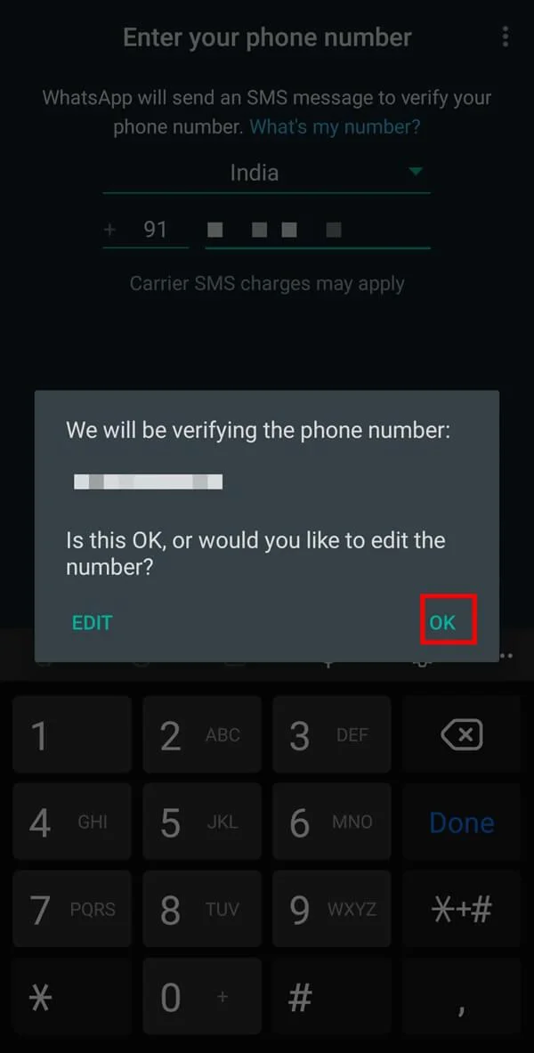 Cómo usar WhatsApp sin un número de teléfono