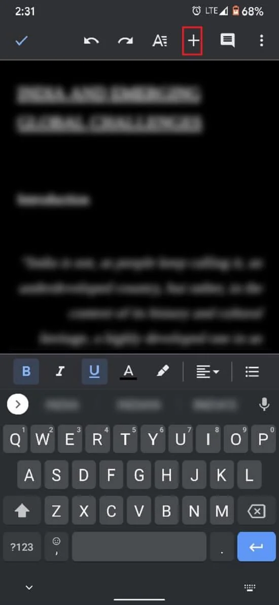 Come aggiungere numeri di pagina a Google Documenti