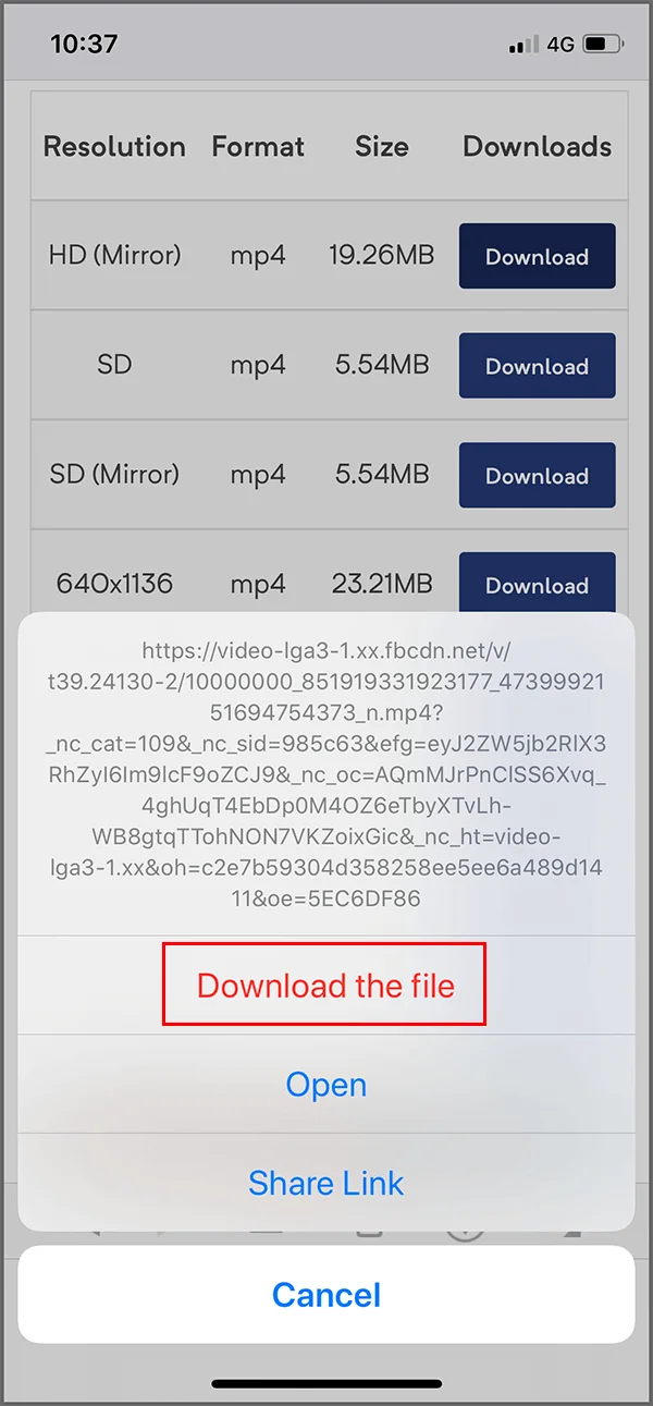 在 iPhone 上下載 Facebook 視頻的 3 種方法