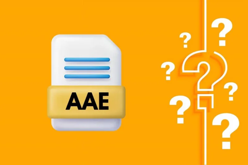 پسوند فایل .AAE چیست؟  چگونه فایل های .AAE را باز کنیم؟