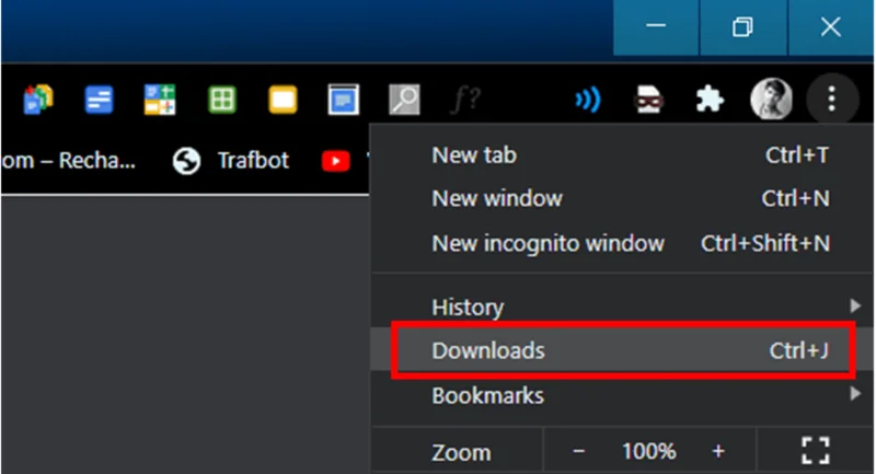 Cara Melihat Unduhan Terbaru di Google Chrome