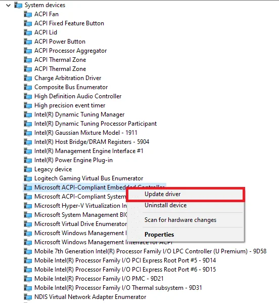 修復 Windows 10 上的設備未遷移錯誤 修復 Windows 10 上的設備未遷移錯誤
