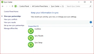 Wat is Sync Center en hoe gebruik je het in Windows?