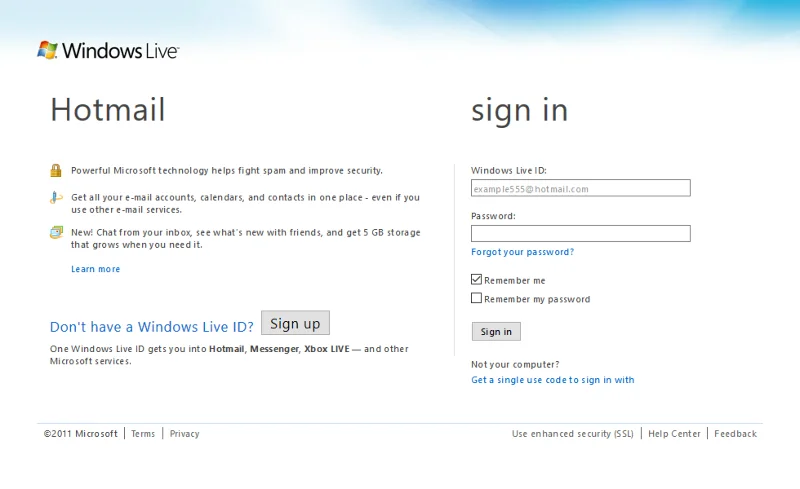 Différence entre Hotmail.com, Msn.com, Live.com et Outlook.com ?