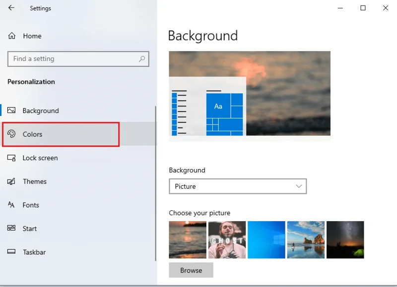 Perbaiki Latar Belakang Desktop Hitam Di Windows 10