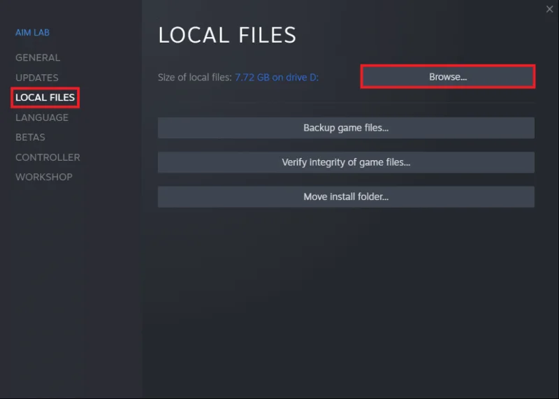 Di manakah Permainan Steam Dipasang?