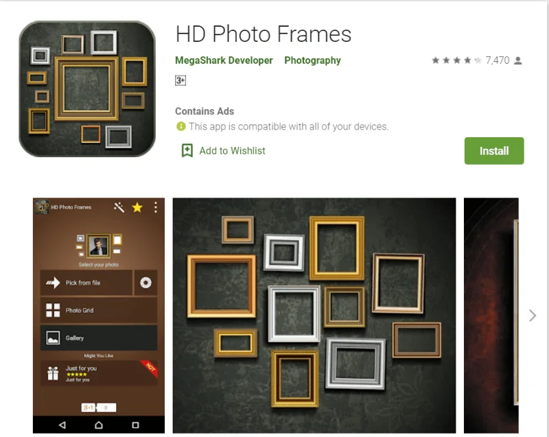 10 beste fotolijst-apps voor Android