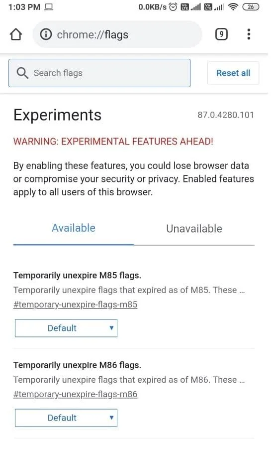 Cómo mover la barra de direcciones de Chrome a la parte inferior de la pantalla