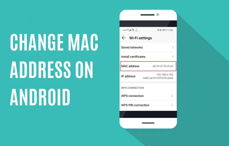 AndroidデバイスでMACアドレスを変更する方法