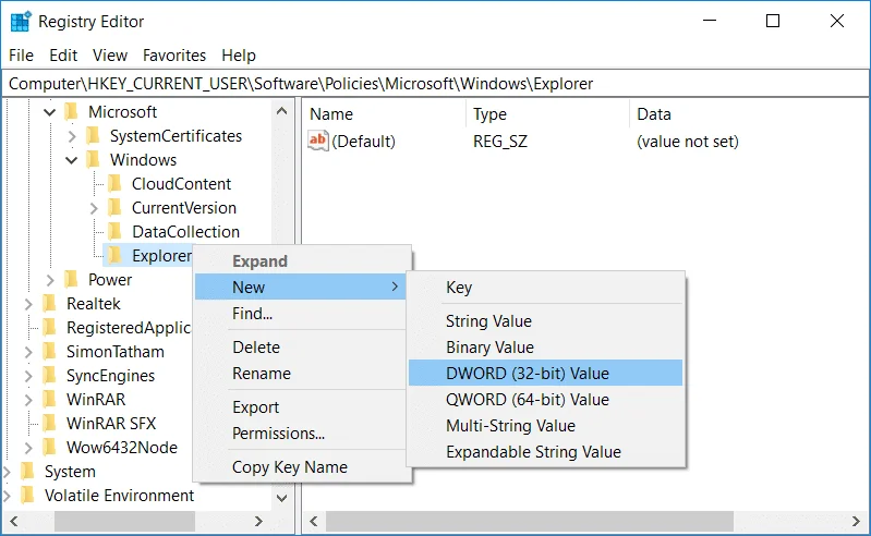 Dayakan atau Lumpuhkan Pusat Tindakan dalam Windows 10