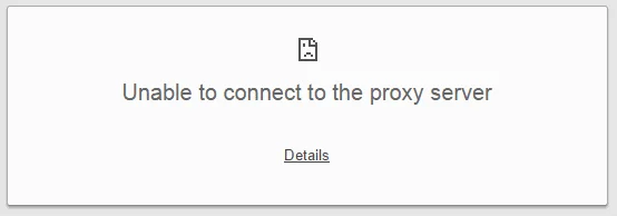 Fix Kan geen verbinding maken met de proxyserver in Windows 10