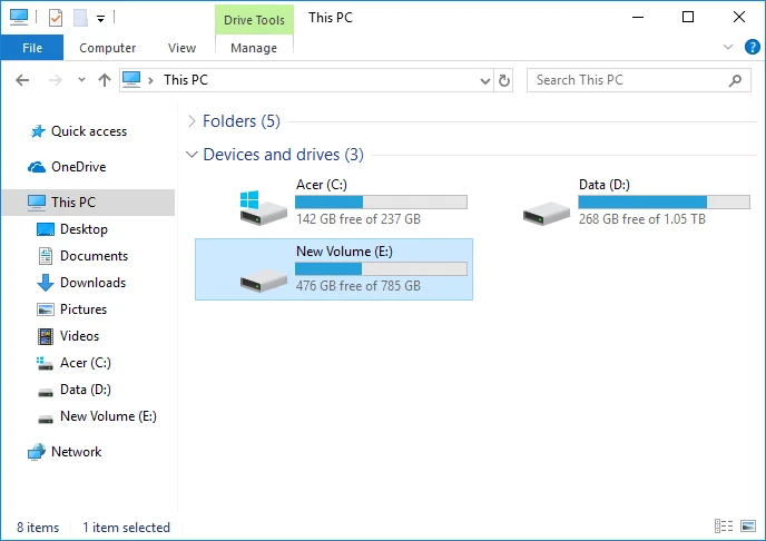 如何在 Windows 10 中更改驅動器圖標