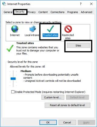 Fix Er is een probleem met het beveiligingscertificaat van deze website