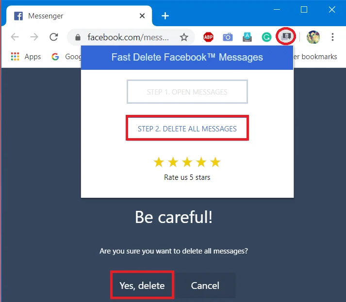 5 façons de supprimer plusieurs messages Facebook