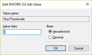 Miniatuurvoorbeelden in- of uitschakelen in Windows 10