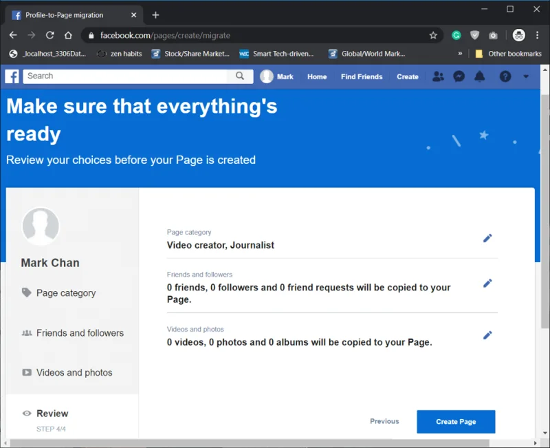 Comment convertir votre profil Facebook en page d'entreprise