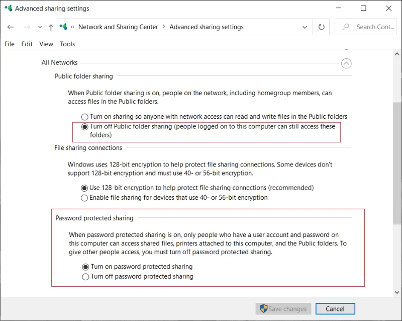 在 Windows 10 上無需家庭組即可共享文件和打印機