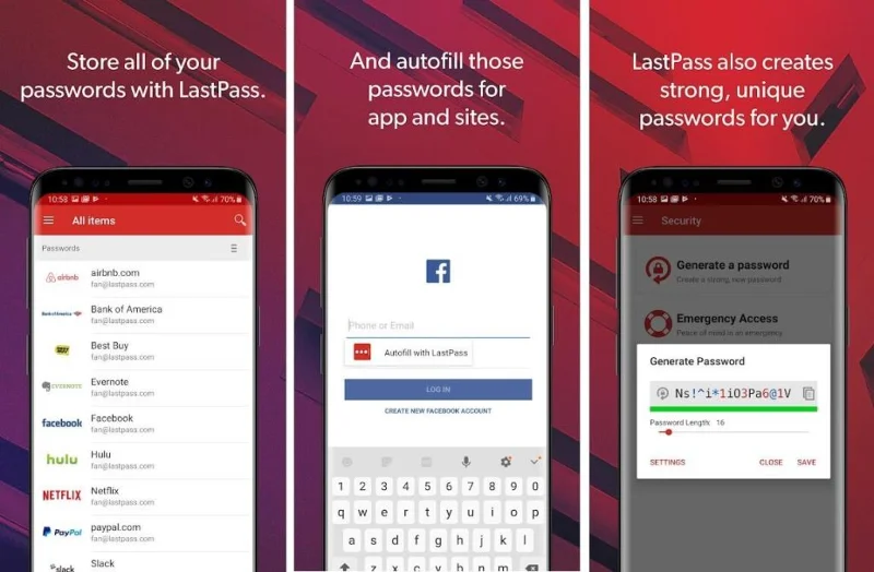 Android用の10の最高のパスワードマネージャーアプリ