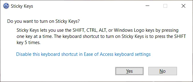 3 manieren om plaktoetsen in Windows 10 uit te schakelen