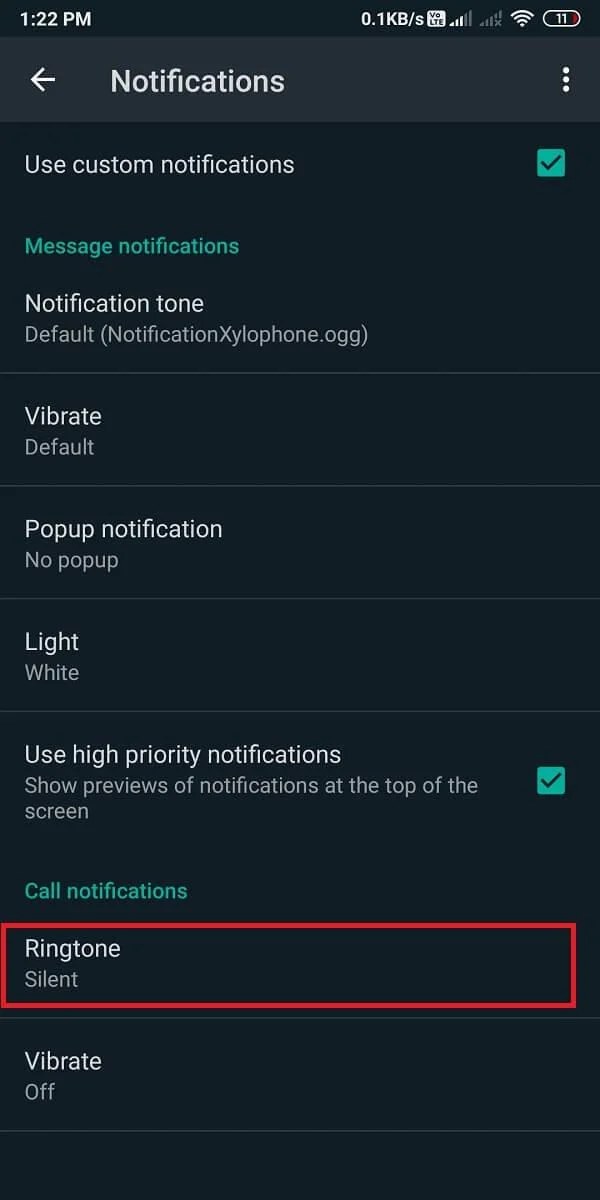 AndroidでWhatsappの通話をミュートする方法は？