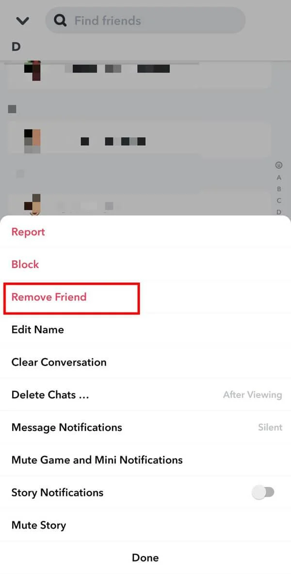 Hoe je het toevoegen van mensen op Snapchat ongedaan kunt maken