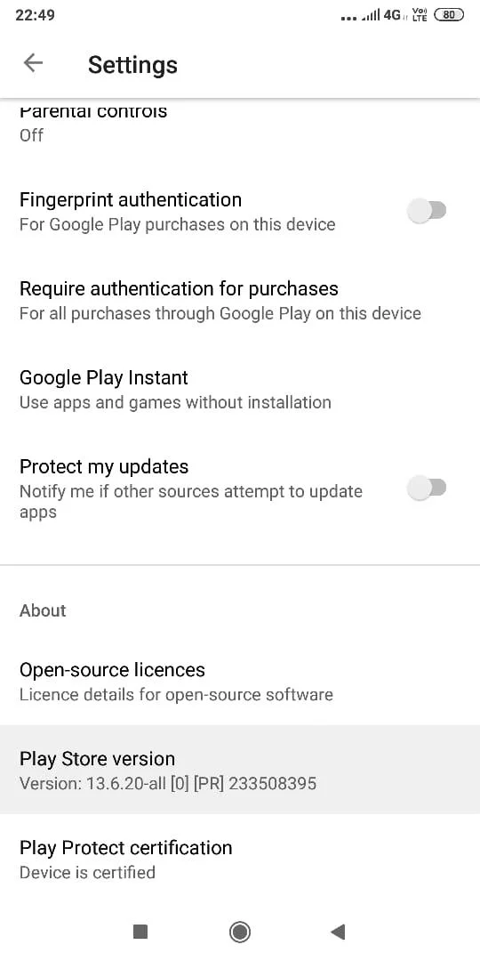 GooglePlayストアを更新する3つの方法[強制更新]