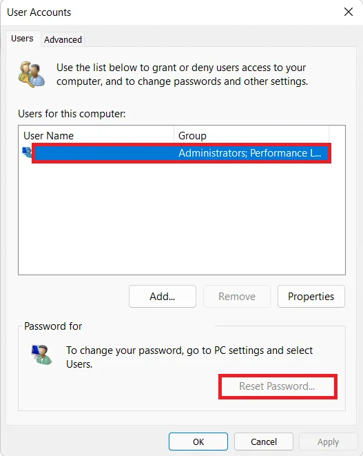 Pincode wijzigen in Windows 11