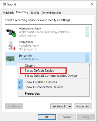 Bagaimana Mengaktifkan Stereo Mix di Windows 10?