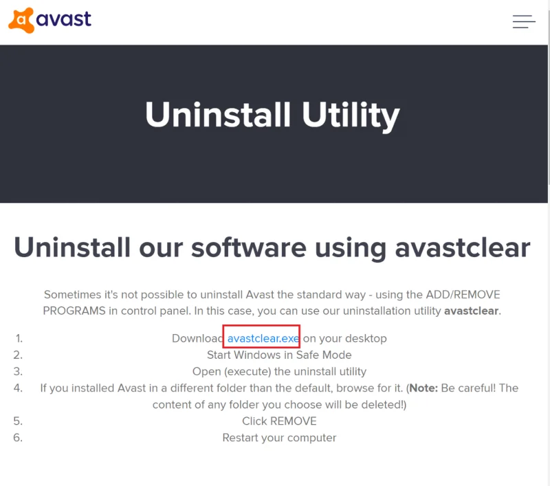 如何修復無法在 Windows 上打開的 Avast