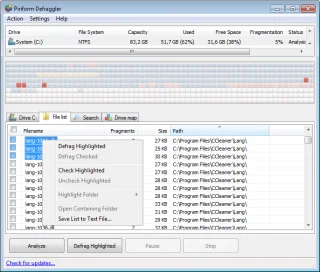 Wat is fragmentatie en defragmentatie?