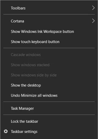 Schakel de knop Taakweergave uit in Windows 10
