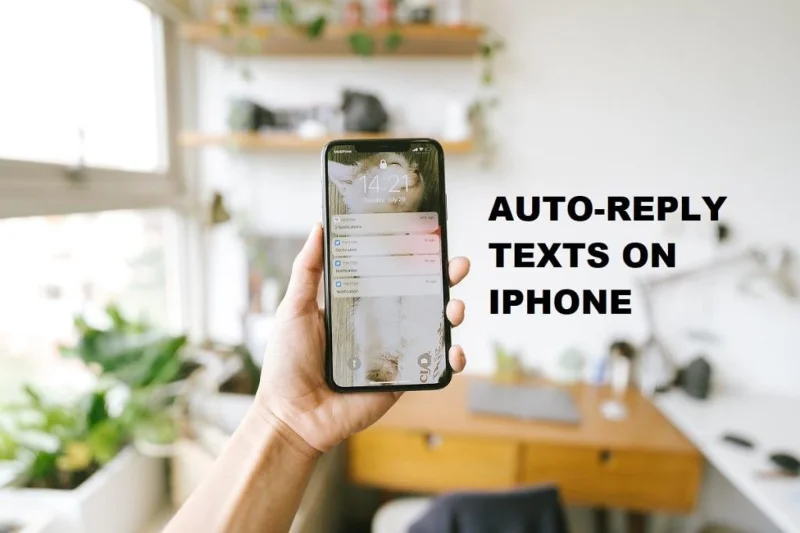 iPhoneでテキストに自動返信する方法