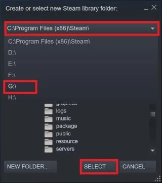 Steam-games downloaden op externe harde schijf