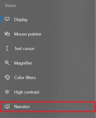 如何在 Windows 10 中關閉講述人語音
